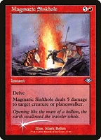 Magmatic Sinkhole - Foil - Retro Frame