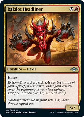 Rakdos Headliner