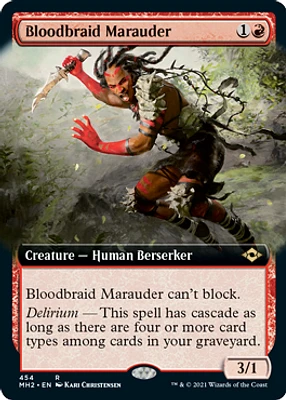 Bloodbraid Marauder - Extended Art