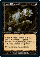 Nested Shambler - Foil - Retro Frame