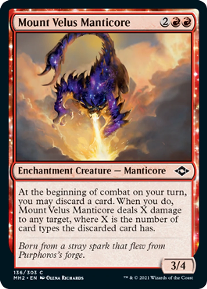 Mount Velus Manticore - Foil