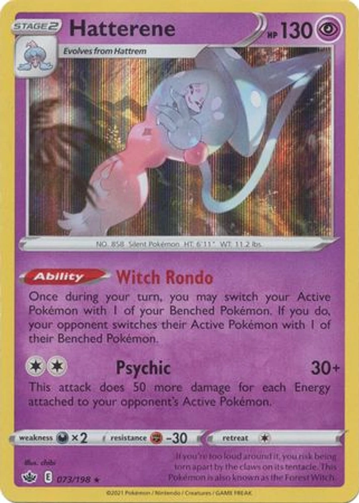 Hatterene - 073/198 Holo Rare