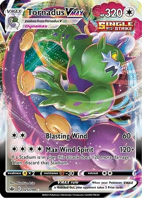 Tornadus VMAX - 125/198 - Ultra Rare