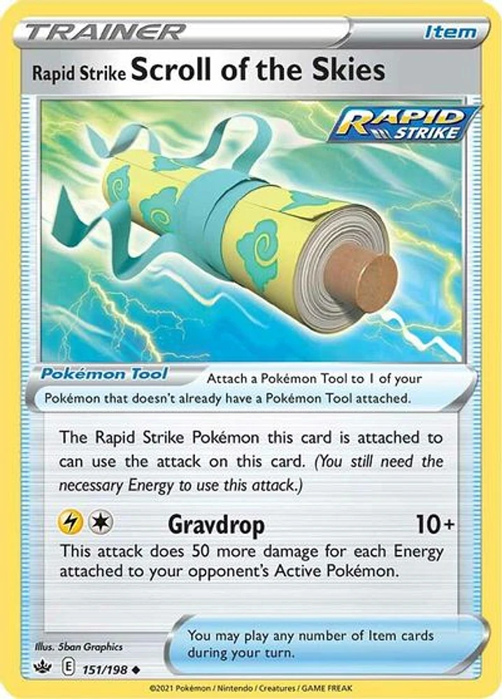 Rapid Strike Scroll of Skies - 151/198 - Uncommon