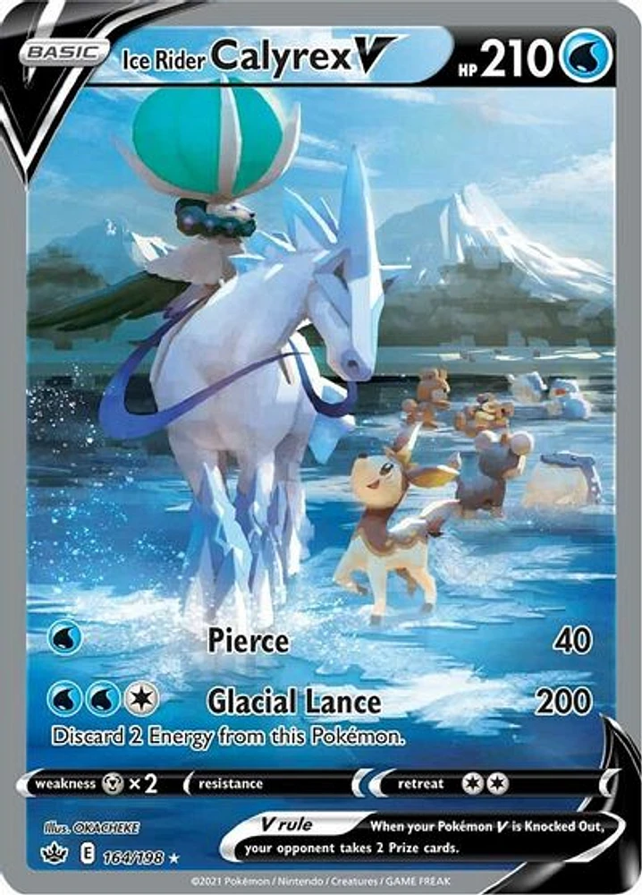 Ice Rider Calyrex V - /198