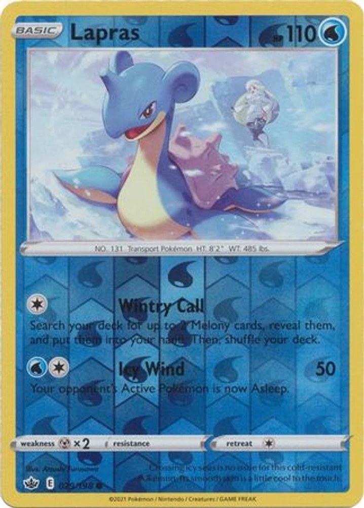 Lapras - 029/198 - Common - Reverse Holo