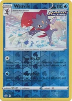 Weavile - 031/198 - Holo Rare - Reverse Holo