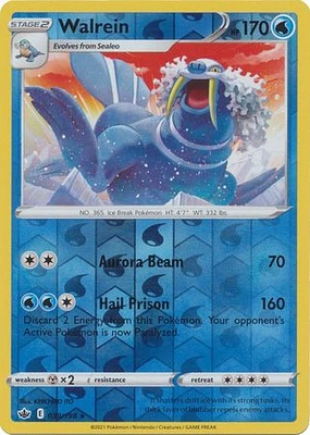 Walrein - 039/198 - Rare - Reverse Holo