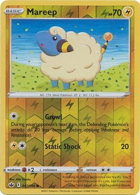 Mareep - 047/198 Common Reverse Holo