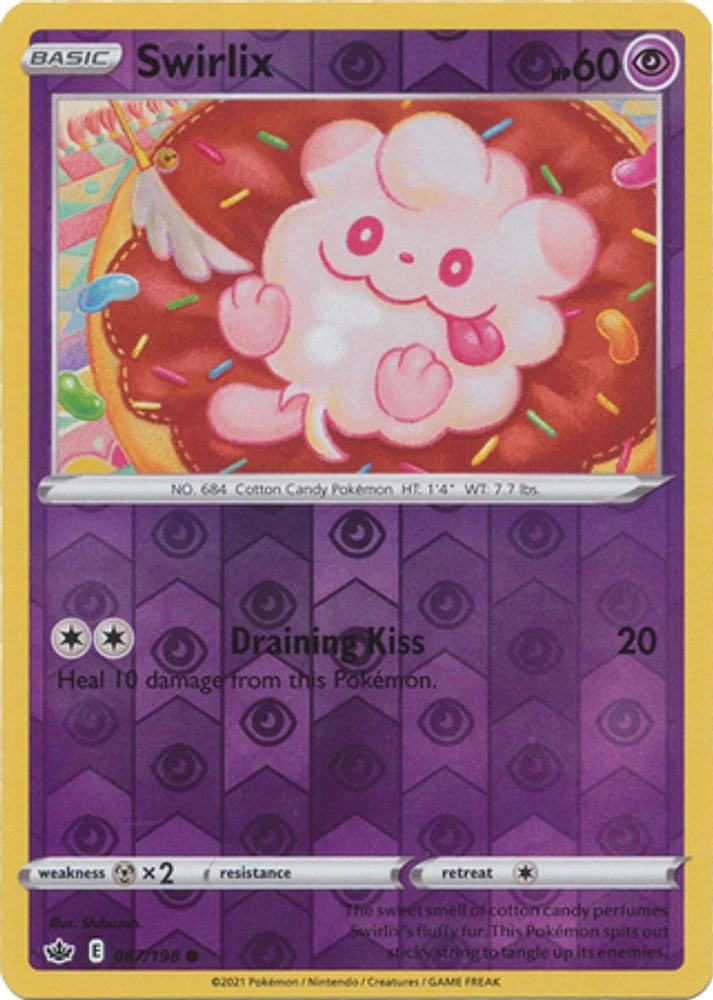 Swirlix - 067/198 Common Reverse Holo