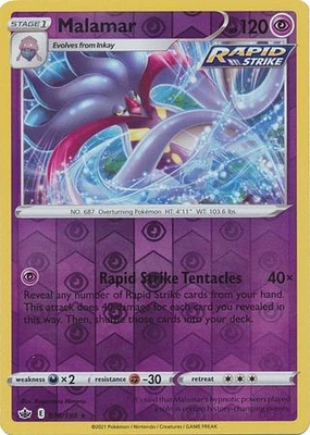 Malamar - 070/198 Rare Reverse Holo