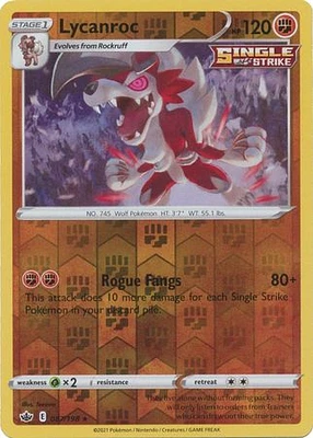 Lycanroc - 087/198 - Holo Rare - Reverse Holo