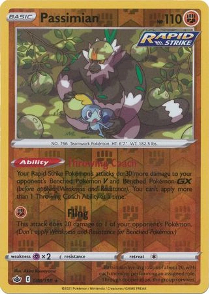 Passimian - 088/198 Rare Reverse Holo