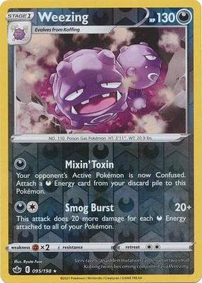 Weezing - 095/198 Rare Reverse Holo