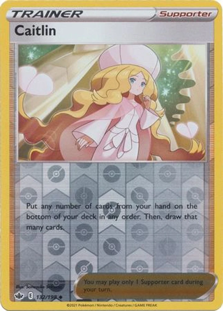 Caitlin - 132/198 - Uncommon - Reverse Holo