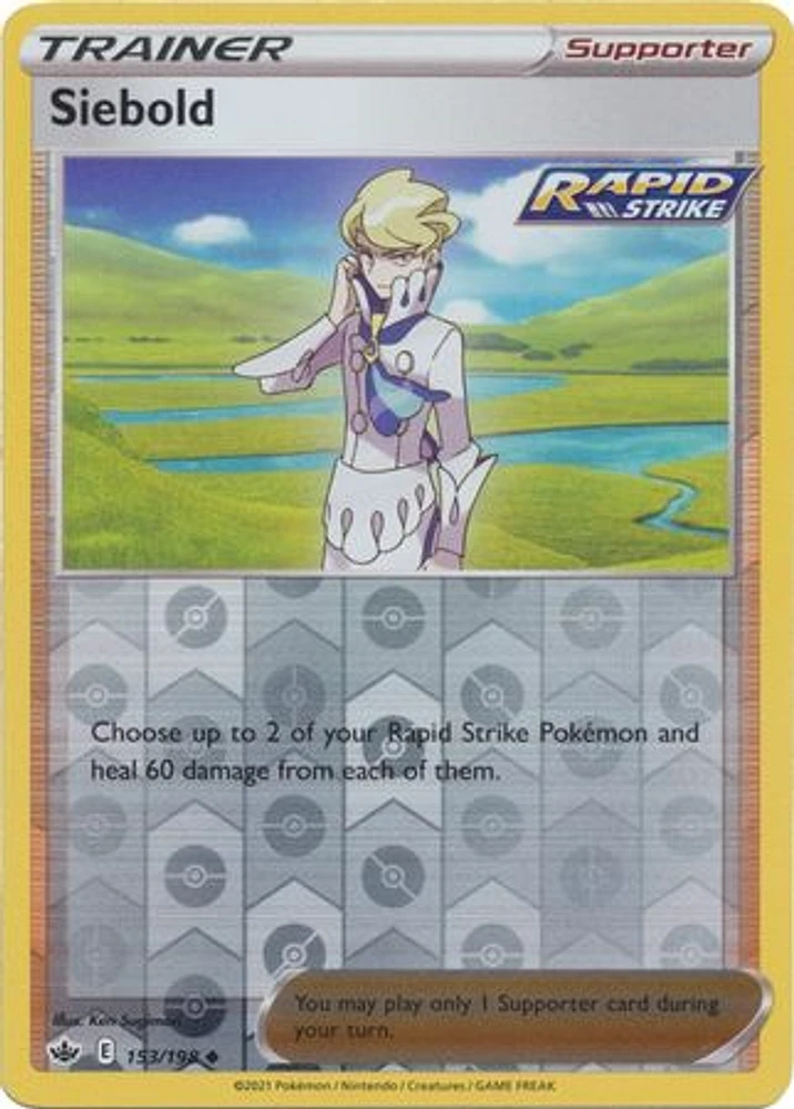 Siebold - 153/198 Uncommon Reverse Holo