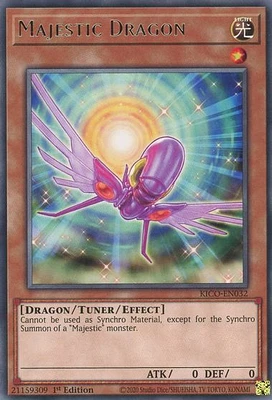 Majestic Dragon - KICO-EN032 Rare 1st Edition