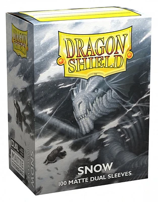 Dragon Shield Dual Matte Sleeves: Snow