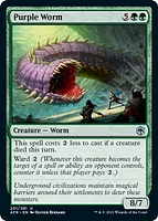 Purple Worm - Foil