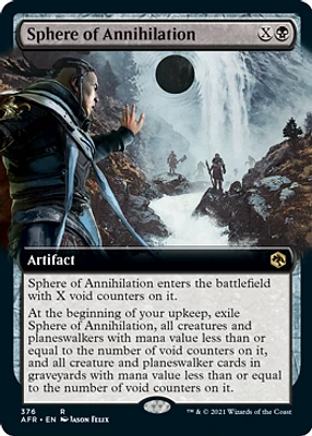 Sphere of Annihilation - Foil - Extended Art