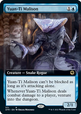 Yuan-Ti Malison - Foil - Extended Art