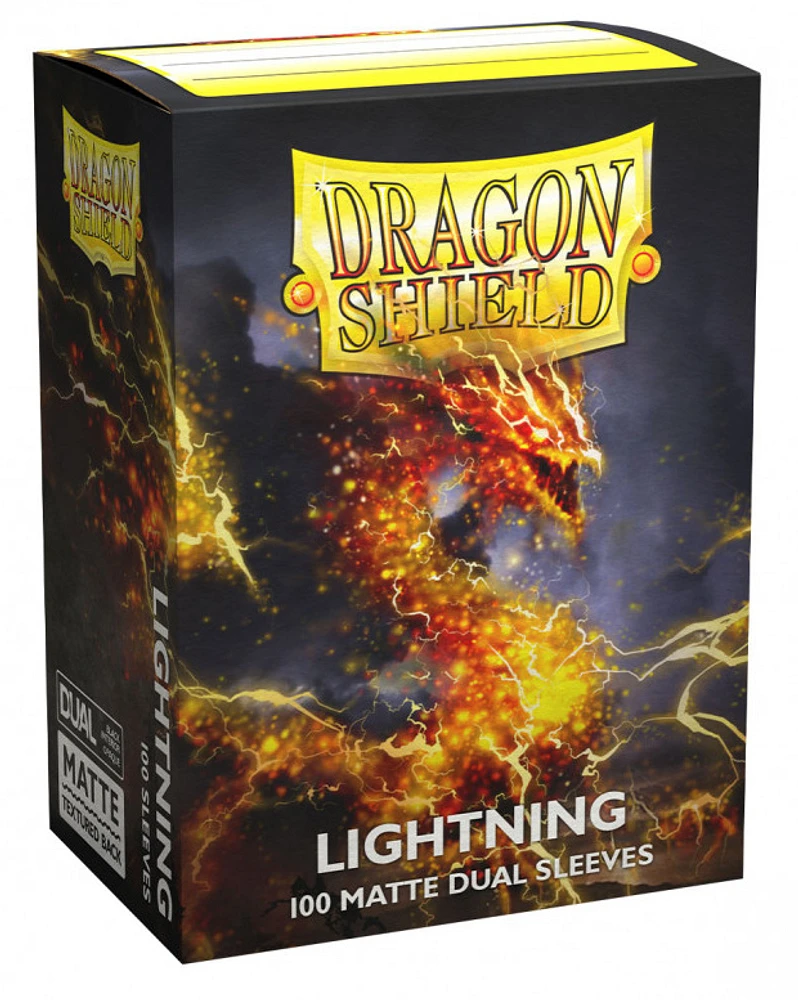 Dragon Shield Dual Matte Sleeves: Lightning