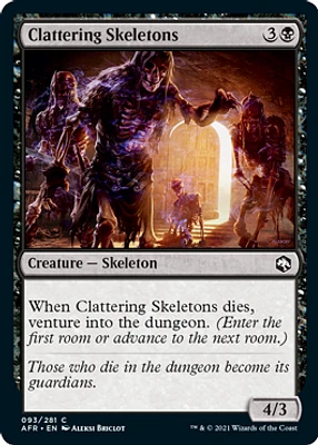 Clattering Skeletons