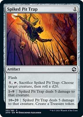 Spiked Pit Trap