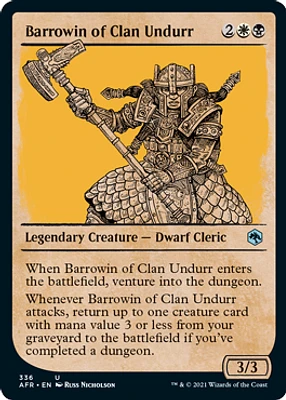 Barrowin of Clan Undurr - Foil - Showcase