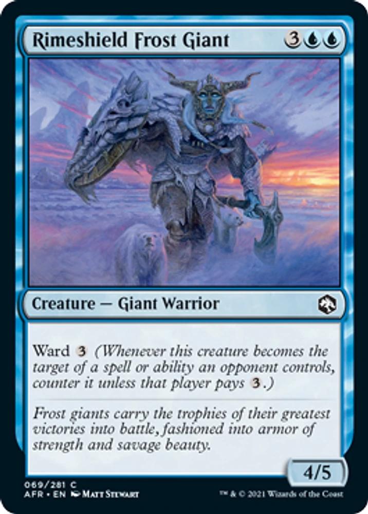 Rimeshield Frost Giant - Foil