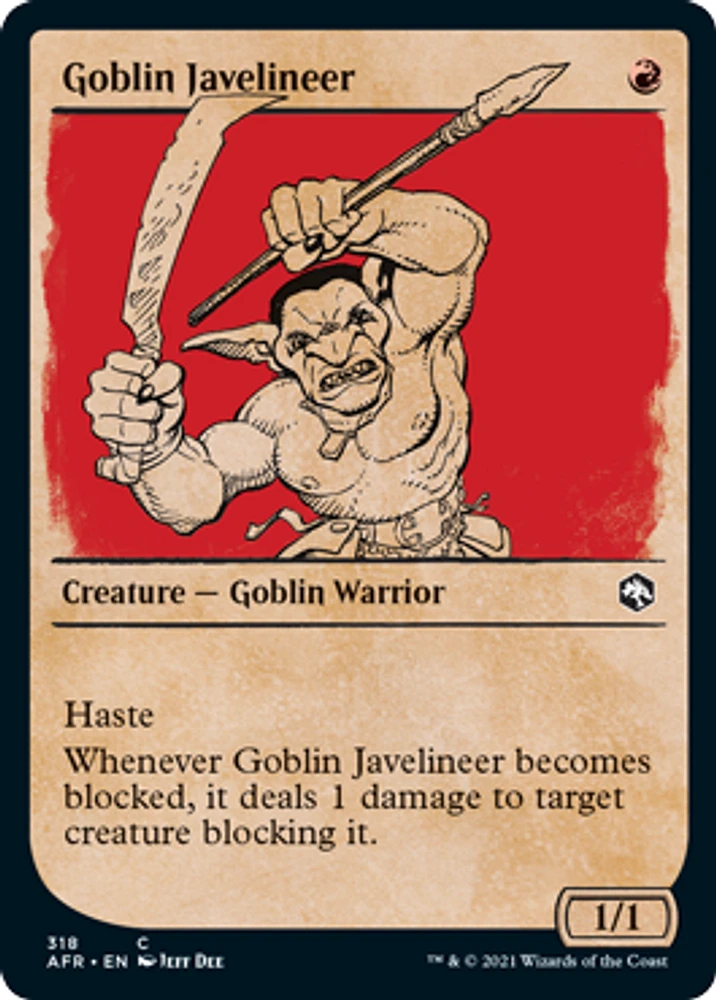 Goblin Javelineer - Showcase