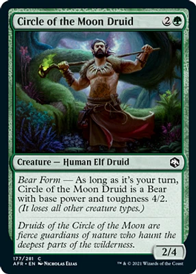 Circle of the Moon Druid