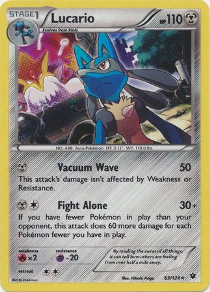 Lucario - 63/124