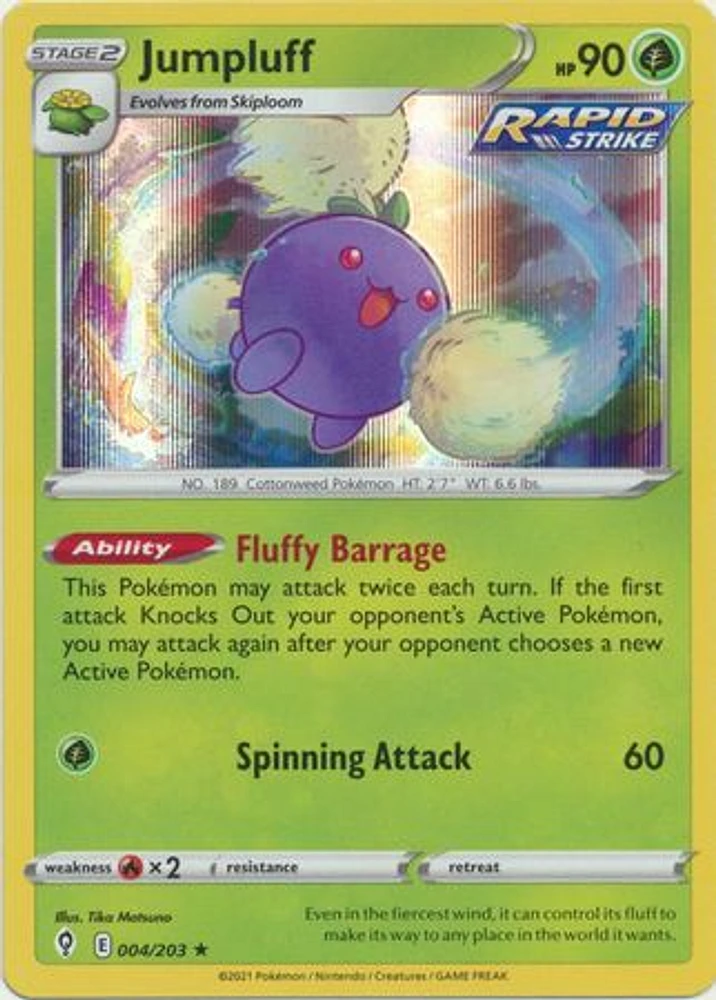 Jumpluff - 004/203 - Holo Rare