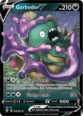 Garbodor V - 100/203 - Ultra Rare