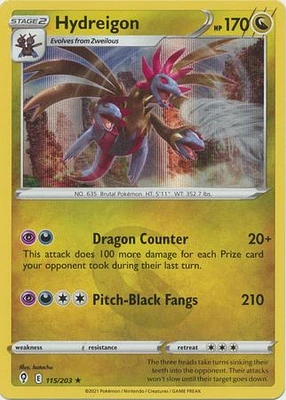 Hydreigon - 115/203 Holo Rare