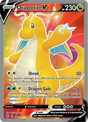 Dragonite V - 191/203 - Full Art Ultra Rare