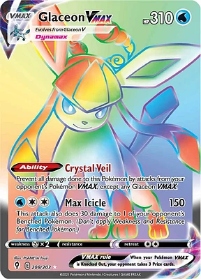 Glaceon VMAX - 208/203 - Secret Rare