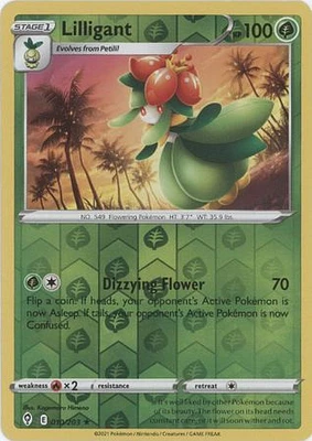 Lilligant - 010/203 - Rare - Reverse Holo