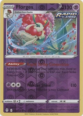 Florges - 073/203 - Holo Rare - Reverse Holo