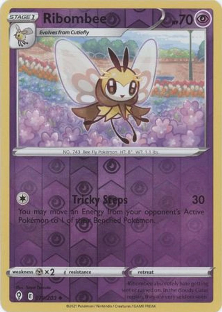 Ribombee - 079/203 - Uncommon - Reverse Holo