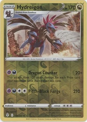 Hydreigon - 115/203 - Holo Rare - Reverse Holo