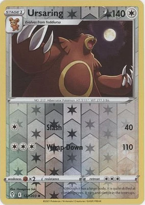 Ursaring - 127/203 - Uncommon - Reverse Holo