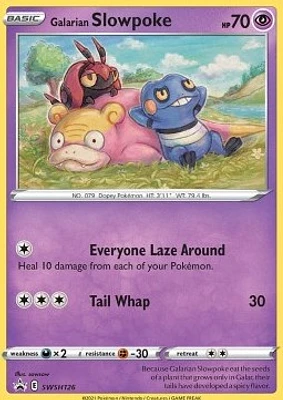 Galarian Slowpoke - SWSH126 - SWSH Black Star Promos