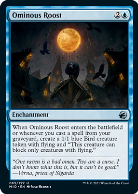 Ominous Roost - Foil