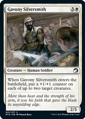 Gavony Silversmith - Foil