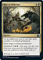 Rite of Oblivion - Foil