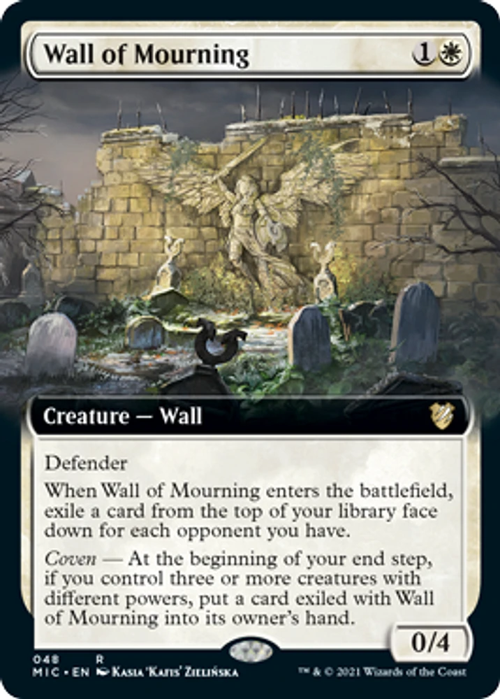 Wall of Mourning - Extended Art