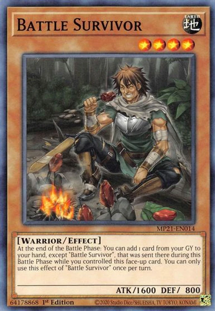 Battle Survivor - MP21-EN014 - Common - 1st Edition