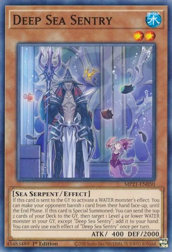 Deep Sea Sentry - MP21-EN050 - Common - 1st Edition